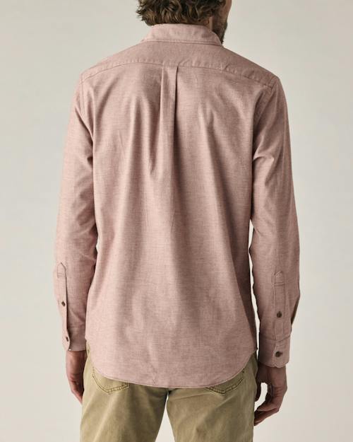 on model image of Brushed Cotton Shirt