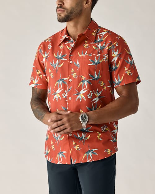 on model image of Airweave Performance Shirt