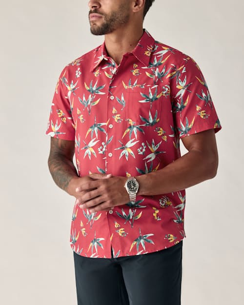 on model image of Airweave Performance Shirt