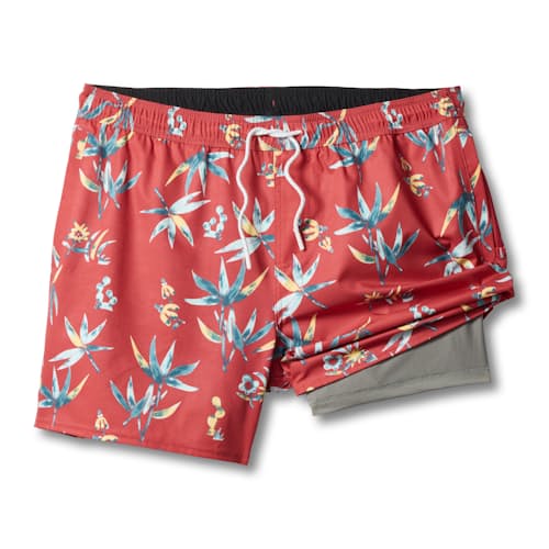 laydown image of Performance Lined Swim Trunk - 5"