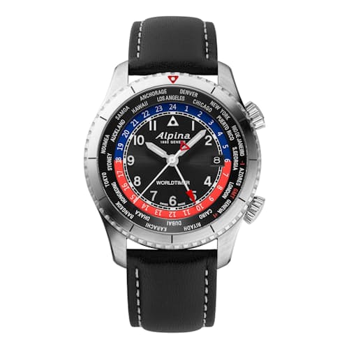 laydown image of Pilot Quartz Worldtimer