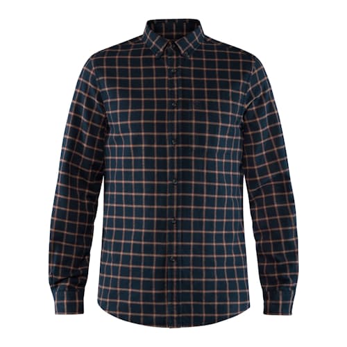 laydown image of Ovik Flannel Shirt