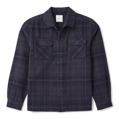 laydown image of Shiloh Heavyweight Brushed Flannel