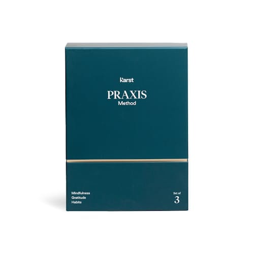 laydown image of Praxis Method - Set of 3 A5 Journals