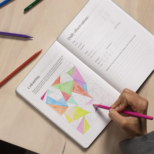 lifestyle image of Praxis Method - Set of 3 A5 Journals