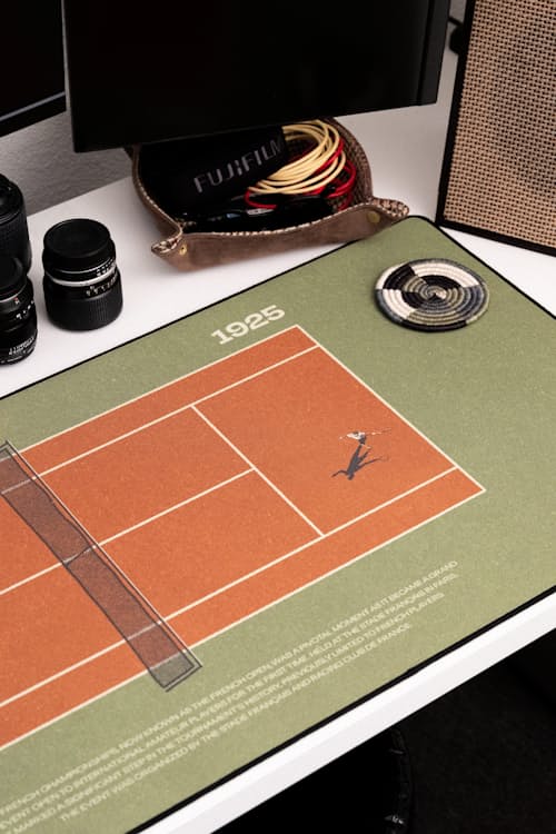 lifestyle image of The French Open Mousepad