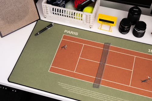 lifestyle image of The French Open Mousepad