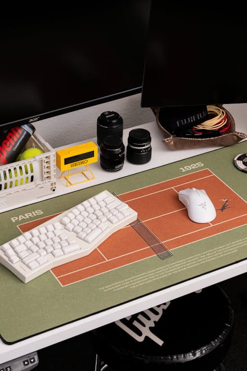 lifestyle image of The French Open Mousepad