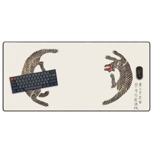 laydown image of Tigers by Taguchi Tomoki Mousepad