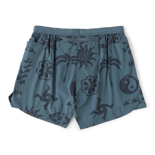 laydown image of Alta Run Shorts - 5"