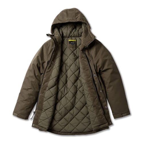 laydown image of Axeman Parka Jacket