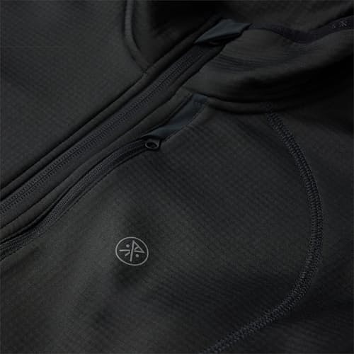 laydown detail image of Grid Lock Fleece Quarter Zip