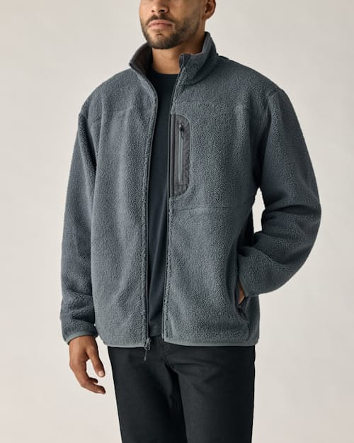 on model image of Tahr Fleece Jacket