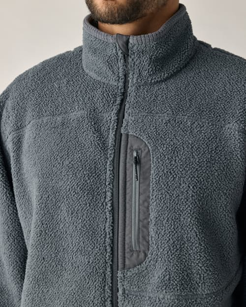 on model image of Tahr Fleece Jacket