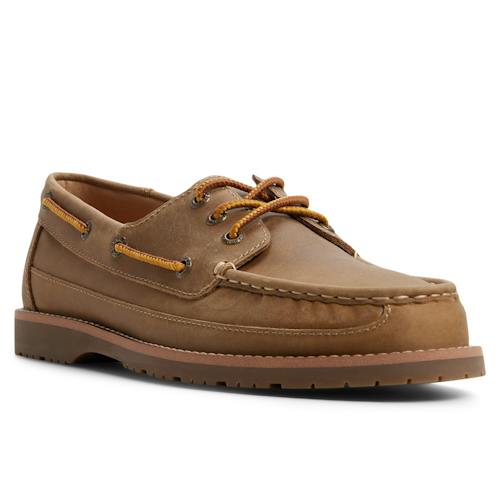 laydown image of Mini Lug 3-Eye Boat Shoe