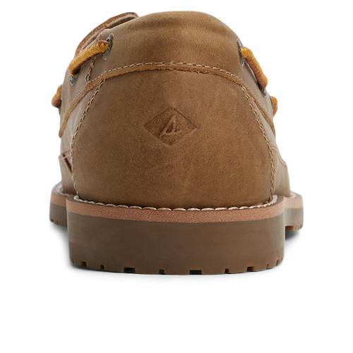 laydown image of Mini Lug 3-Eye Boat Shoe