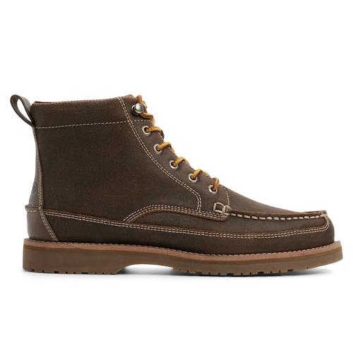 laydown image of Mini Lug Moc Toe Boot
