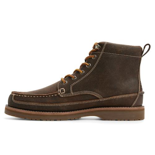 laydown image of Mini Lug Moc Toe Boot