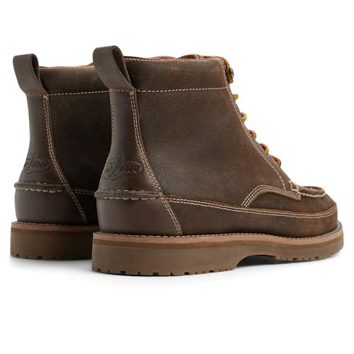laydown image of Mini Lug Moc Toe Boot