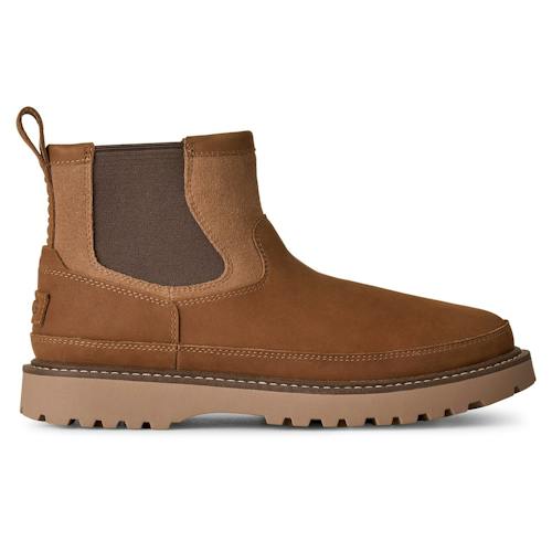 laydown image of Birch Chelsea Boot