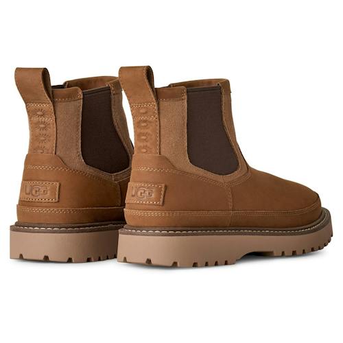 laydown image of Birch Chelsea Boot