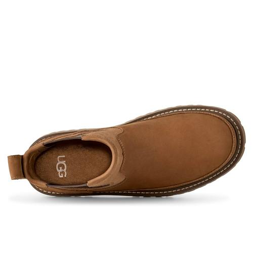 laydown image of Birch Chelsea Boot