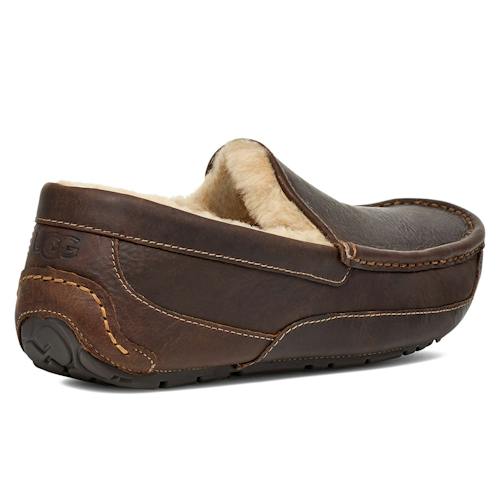 laydown image of Ascot Leather Slipper