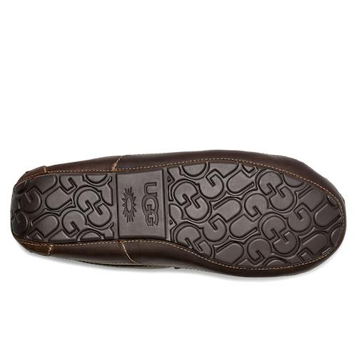 laydown image of Ascot Leather Slipper