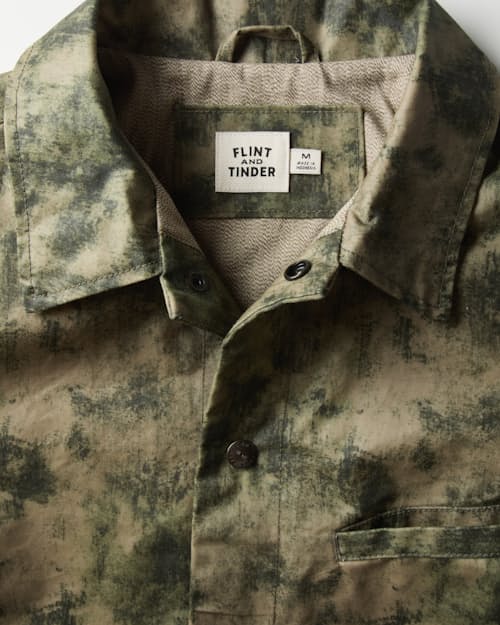 laydown detail image of James Waxed Snap Jacket