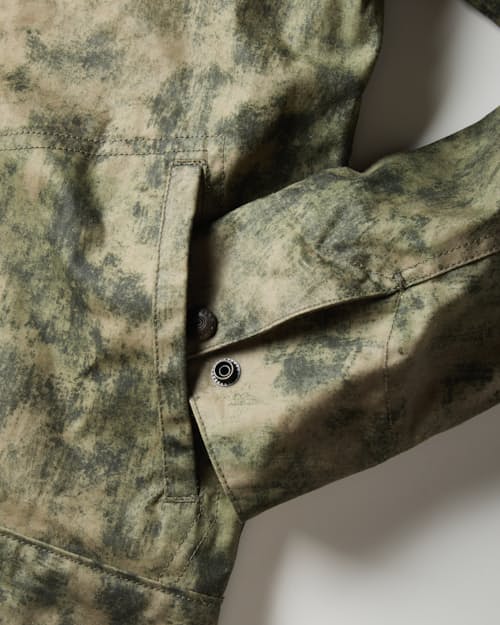 laydown detail image of James Waxed Snap Jacket