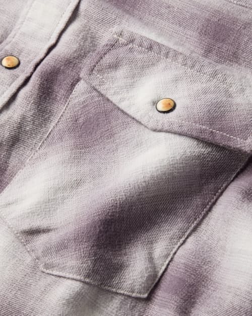laydown detail image of Cotton Western Shirt