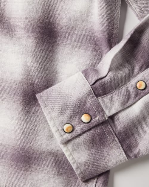 laydown detail image of Cotton Western Shirt