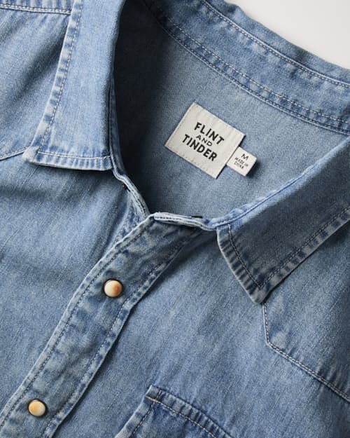 laydown detail image of Cotton Western Shirt