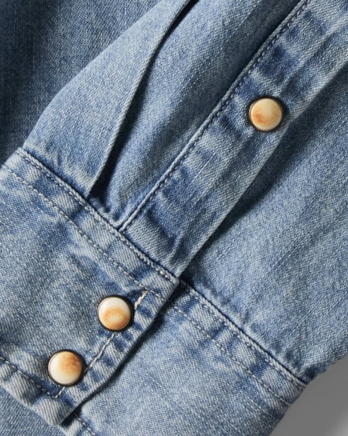 laydown detail image of Cotton Western Shirt