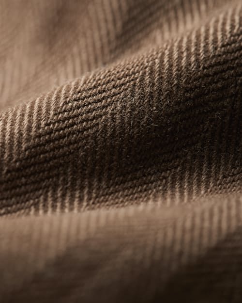 laydown detail image of Washed Herringbone Workshirt