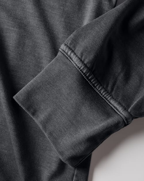 laydown detail image of PatinaTech Long Sleeve T-Shirt
