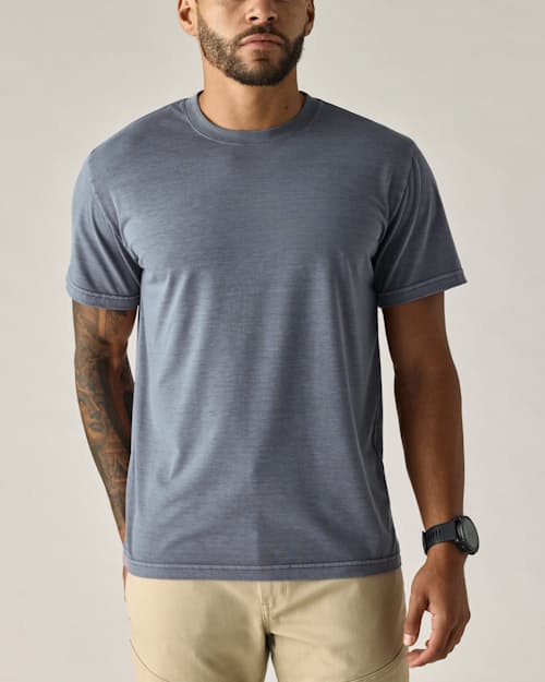 on model image of PatinaTech T-Shirt