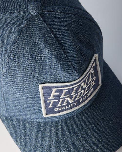 laydown detail image of Quality Goods Patch Denim Hat