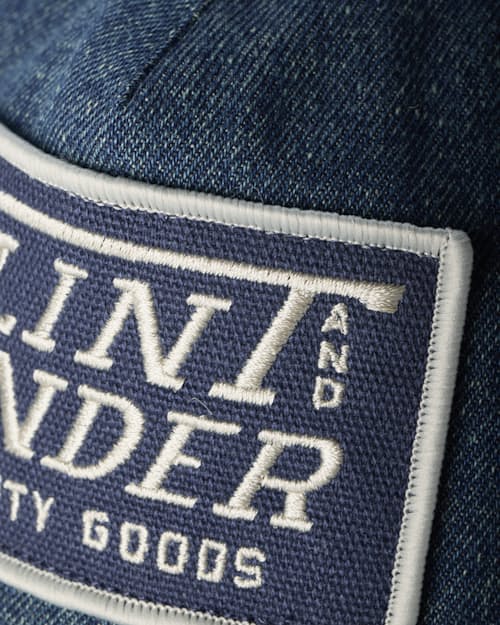 laydown detail image of Quality Goods Patch Denim Hat
