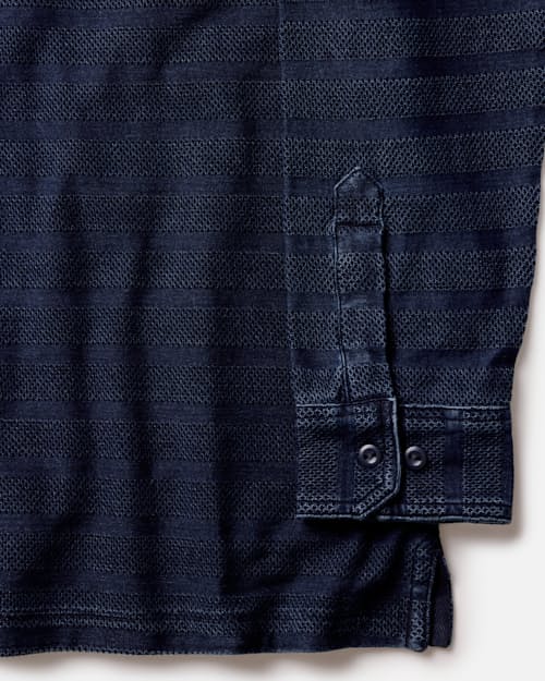 laydown detail image of The Long Sleeve Polo
