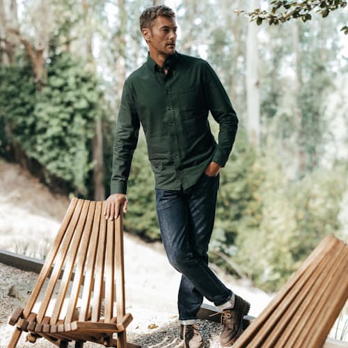 lifestyle image of The Jack Shirt
