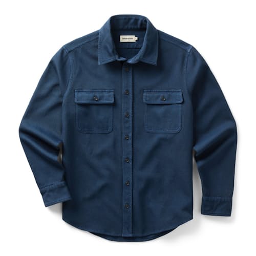 laydown image of The Ledge Long Sleeve Shirt