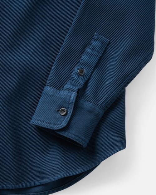 laydown detail image of The Ledge Long Sleeve Shirt