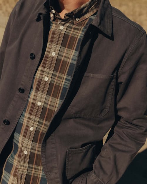 lifestyle image of The Ojai Chore Coat