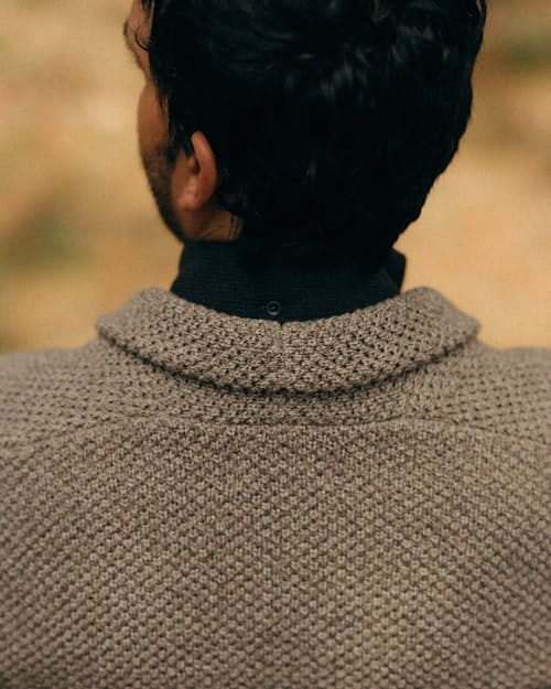 lifestyle image of The Crawford Crew Sweater