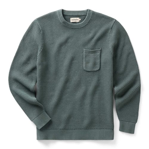 laydown image of The Crawford Crew Sweater
