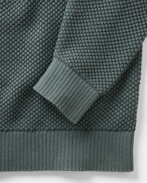 laydown detail image of The Crawford Crew Sweater