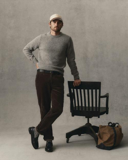 on model image of The Eastmoor Sweater