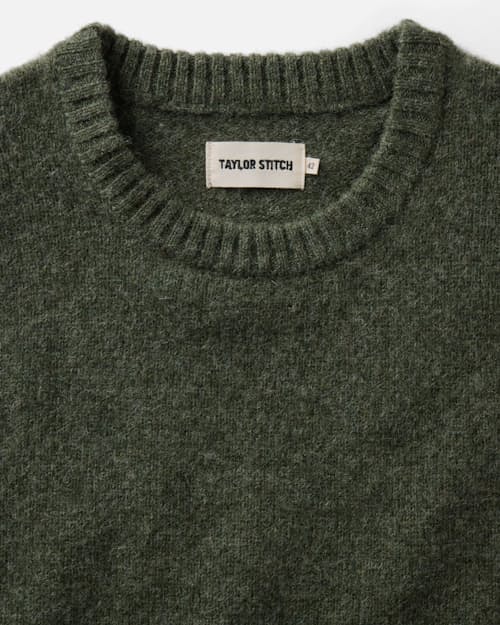 laydown detail image of The Eastmoor Sweater