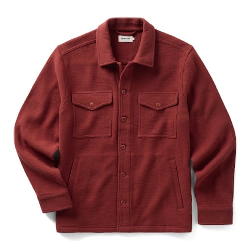 laydown image of The Kenne Shirt Jacket